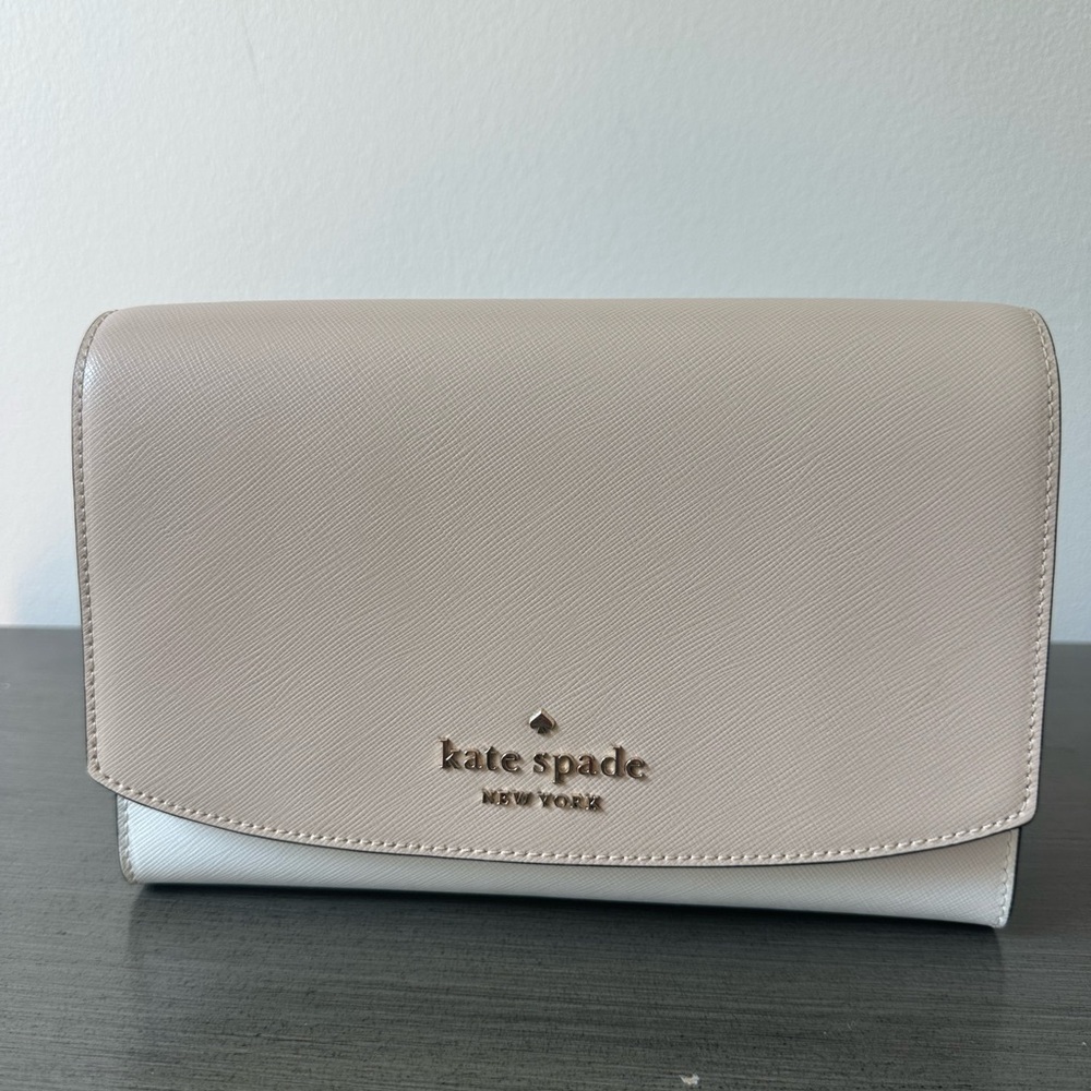 Kate Spade Cream/pinkish cross body of shoulder bag with chain strap